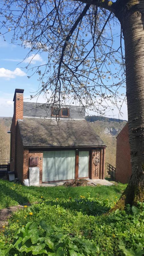 La Cabane D'Helie - Cottage En Pleine Foret - Domaine Du Bonsoy Hastiere-par-dela المظهر الخارجي الصورة